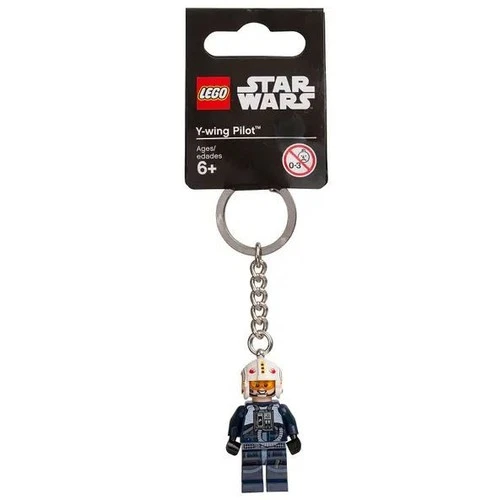 Lego - Star Wars -  Minfigure Keychain - Y-wing Pilot Minifig - NEW