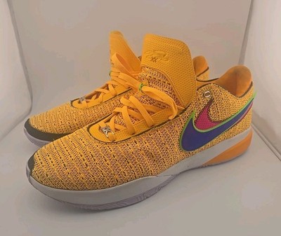 Nike LeBron X Pink Diamond Collection Gold Basketball Shoes Men s US 18 No Box