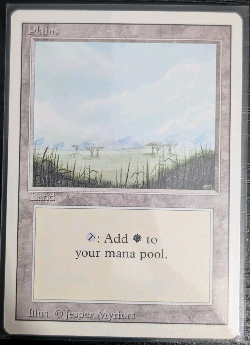 Magic the Gathering MTG: 1x Plains (#293) - 1994 Revised Edition - M/NM | VP