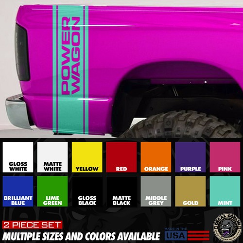 Vinyl Stickers Decal Graphics For Dodge Ram 1500 2500 Truck Power Wagon Stripes - Bild 5 von 12