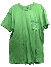 Salt Life Live Salty Men's Green Large Cotton Modern Waterman T-Shirt NEW A7