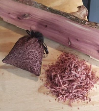 20 Bags Aromatic Cedar Wood Chips, Air Freshener, Closet, Bug Repellent, USA