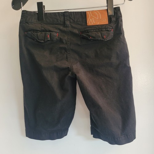 Moschino teen Chino black shorts made in Italy - Picture 3 of 6