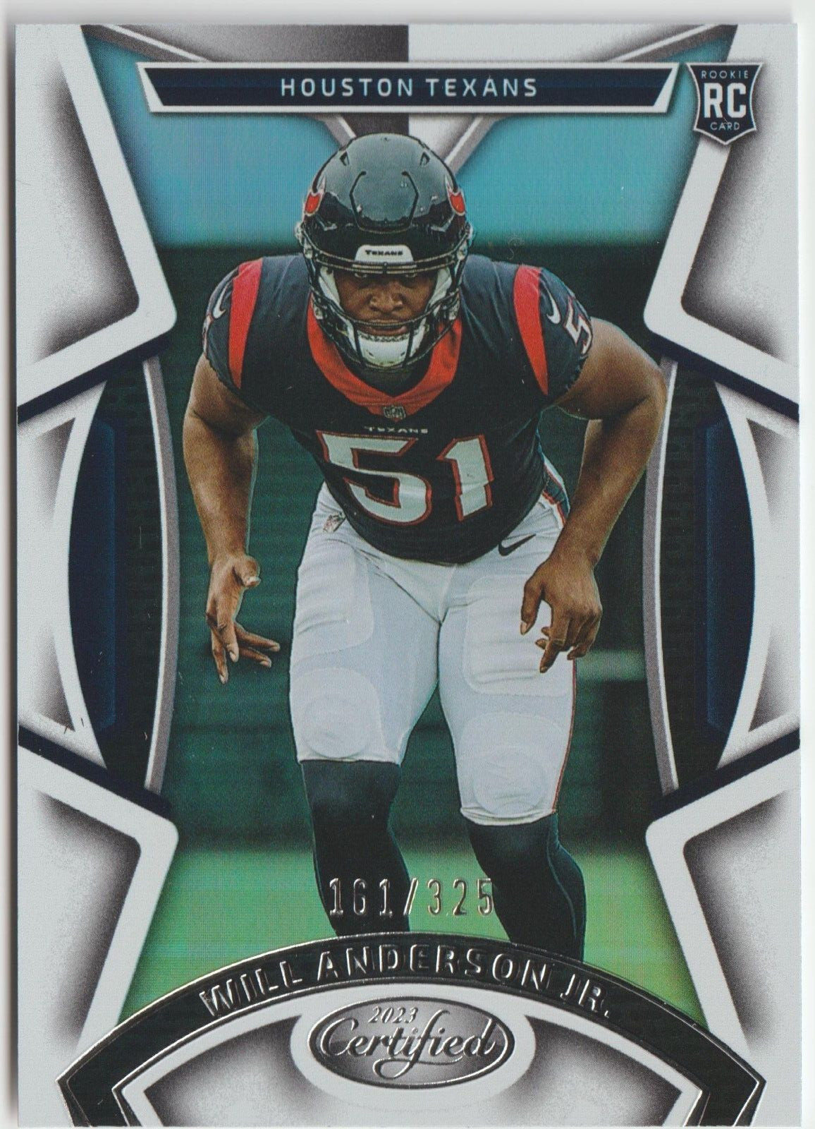 2023 Panini WILL ANDERSON RC /325 Certified MIRROR