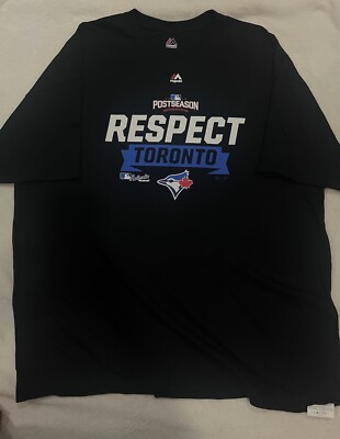 Respect Toronto Blue Jays Post Season 2018 XXL men’s Tshirt
