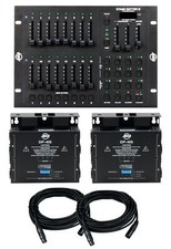 American DJ STAGE PAK 1 DMX Lighting Controller Pack w/Stage Setter Dimmer Packs