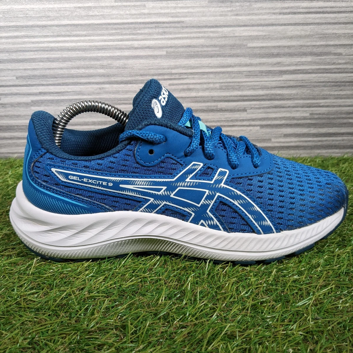 ASICS Gel Excite 9 Womens Blue Running Trainers Shoes Size UK 3