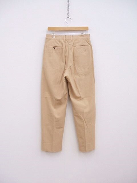 MAATEE & SONS CHINO TROUSERS GARMENT DYED MT2103-0204A pants Beige