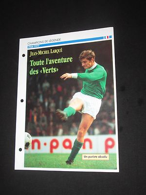 L'équipe de football de Saint-Etienne en 1974: Jean-Michel Larqué