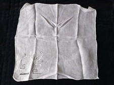 vintage Seidentaschentuch 2, Schmetterling / ORIGINAL 1960er Jahre