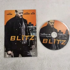 Blitz (DVD, 2011) Jason Statham Movie Paper Sleeve 
