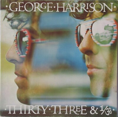LP George Harrison - Thirty Three & 1/3 (Dark Horse 3005, NL, LP/Cover: VG+/EX)