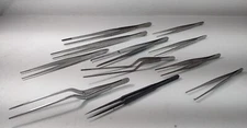 Lot of 11 Surgical Medical OR Forceps Tweezers Jarit Mueller Sklar & More