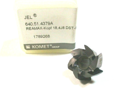 KOMET/JEL HM Reibkopf Dihart REMAX- Kopf Ø 18,4 J8 DST- linksschräg  Neu H26999