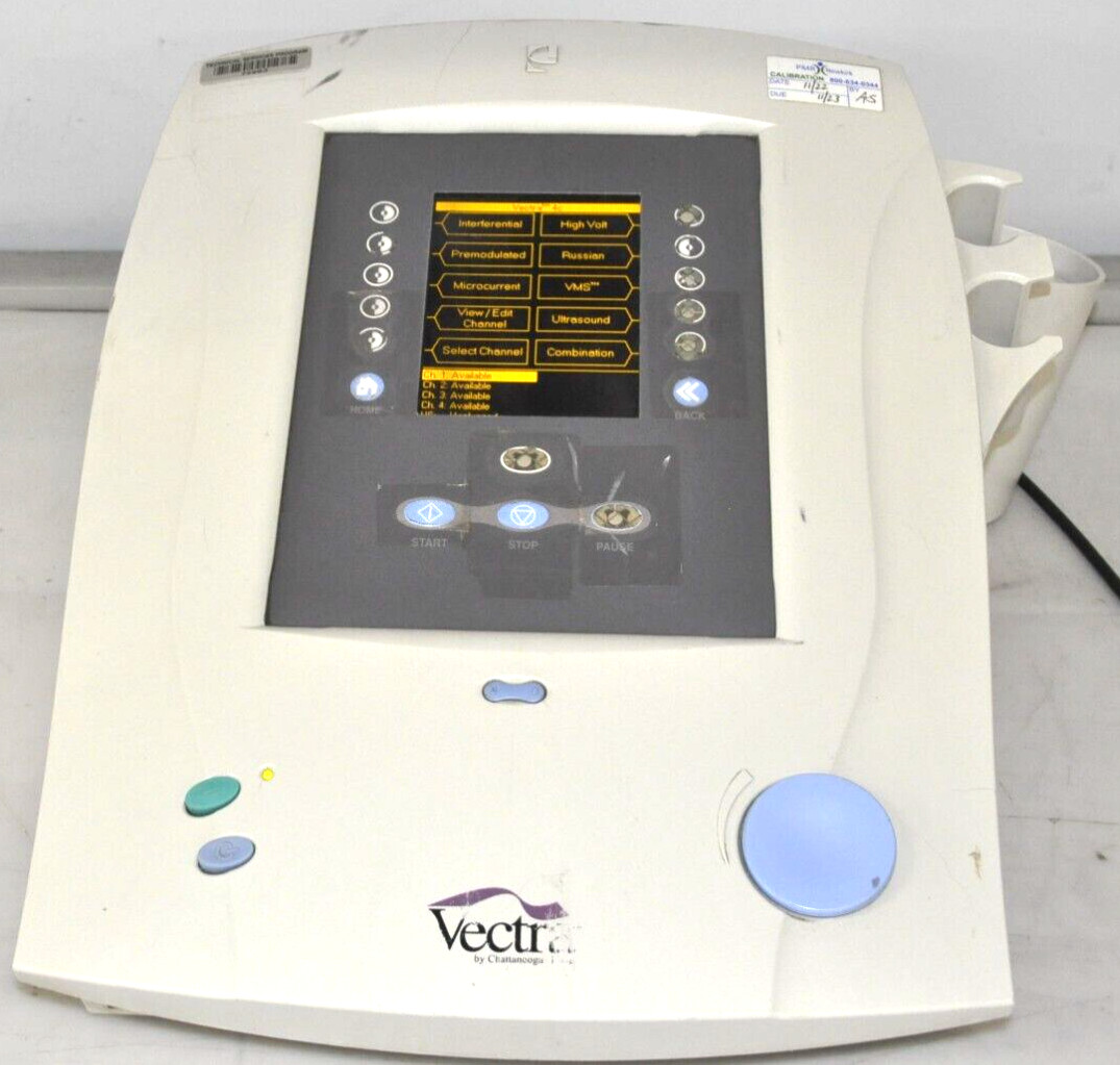 CHATTANOOGA VECTRA 4C ULTRASOUND MACHINE POWERED ON UNTESTED