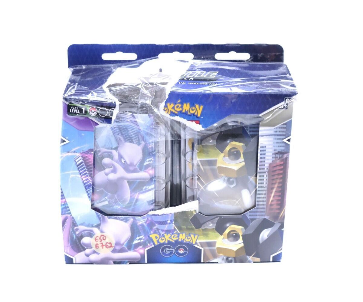 Pokemon GO V Battle Deck Melmetal VS Mewtwo Bundle Unboxing 