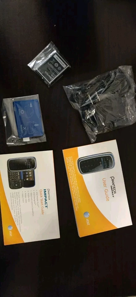 Pantech Impact P7000 - Blue (AT&T) -NEW- W/ All Parts - Image 3 of 4
