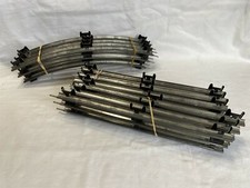 10 USED LIONEL 6 STRAIGHT TRACKS 4 CURVED FREE SHIPPING