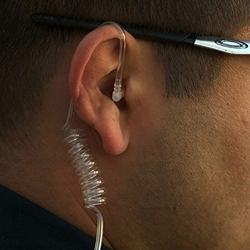 Intercom Tube Security Bodyguard Acoustic Earphones Acoustic Tube ...