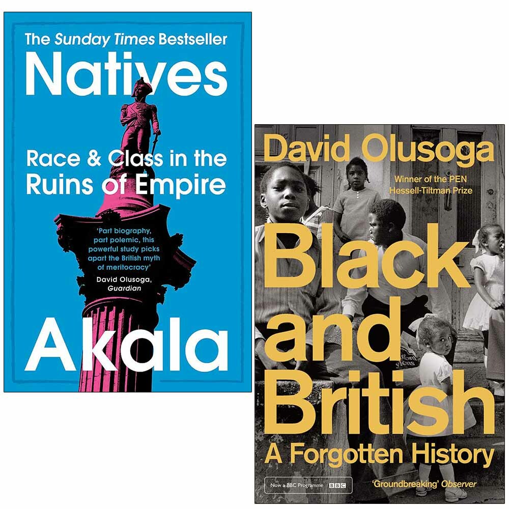 Natives, Race and Class and Black and British 2 Books Collection Set PB NEW
