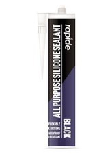 1189-FLEXIBLE ALL PURPOSE SILICONE SEALANT BLACK  Waterproof and mould resistant