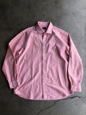 Proper Cloth Chambray Shirt sz 17 Red