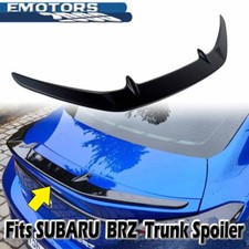 2022+ PAINT BLACK Fits SUBARU BRZ TOYOTA GR 86 OP Style rear Trunk Spoiler