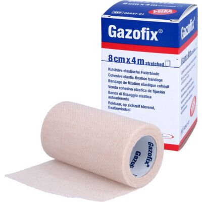GAZOFIX Fixierbinde kohäsiv 8 cmx4 m 1 St PZN11587801