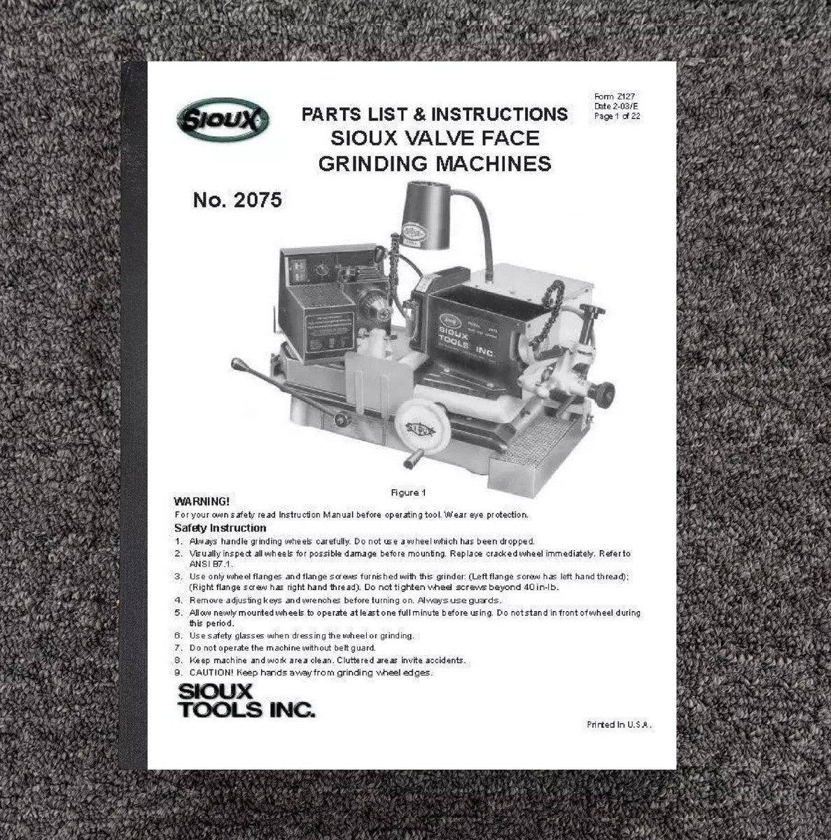 【美品商品】CE owner's manual White 2134 Instruction Manual