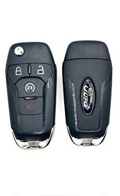 MINT OEM 2024 2025 FORD F-SERIES 4 BUTTON REMOTE START FLIP KEY  164-R8337