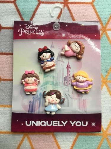 Crocs Handmade jibbitz 5pc disney princess glitter shoe charms set 13 - Picture 34 of 41