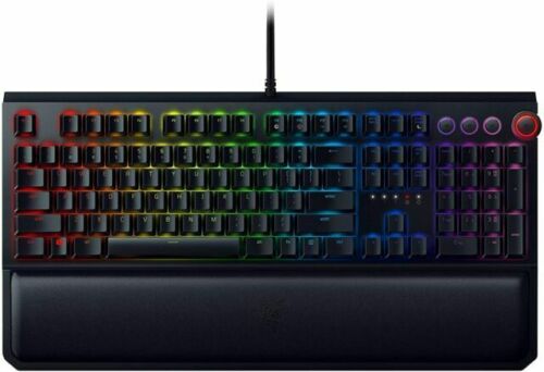 Razer Huntsman V2 Analog Gaming Keyboard Chroma RGB Lighting - Black  811659039927