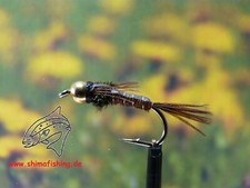 Nymphe  Pheasant Tail Flashback Bead Head  3e...