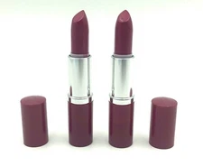 Lot of 2: Clinique LIP COLOR + PRIMER INTENSE + BASE Lipstick - 14 Plum Pop 