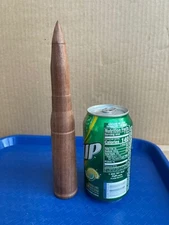 RIFLE BULLET - Solid Walnut Wood Natural Finish U.S.A.