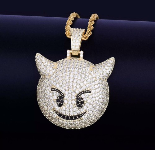 Gold Silver Pendant Jewelry Chain Bling 