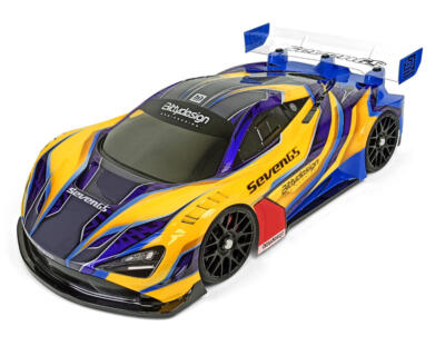 Bittydesign Seven65 1/8 On-Road GT ULT Body (Ultra Lite) (Clear) [BDYGT8-S65ULT]