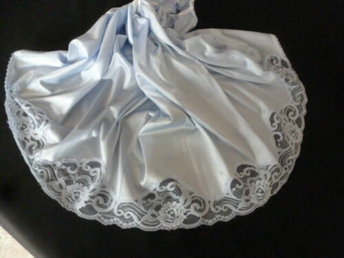 Jupon Vintage Dentelle Blanc - Taille élastique 48/50/52 - Longueur 45 Cm - Occasion Bon état