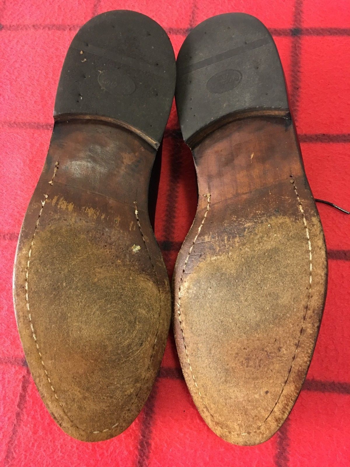 SAOLA SCARPA STRINGATA JOHNSTON & MURPHY CELLINI UOMO TAGLIA 9 M TOMAIA SUOLA IN PELLE NERA