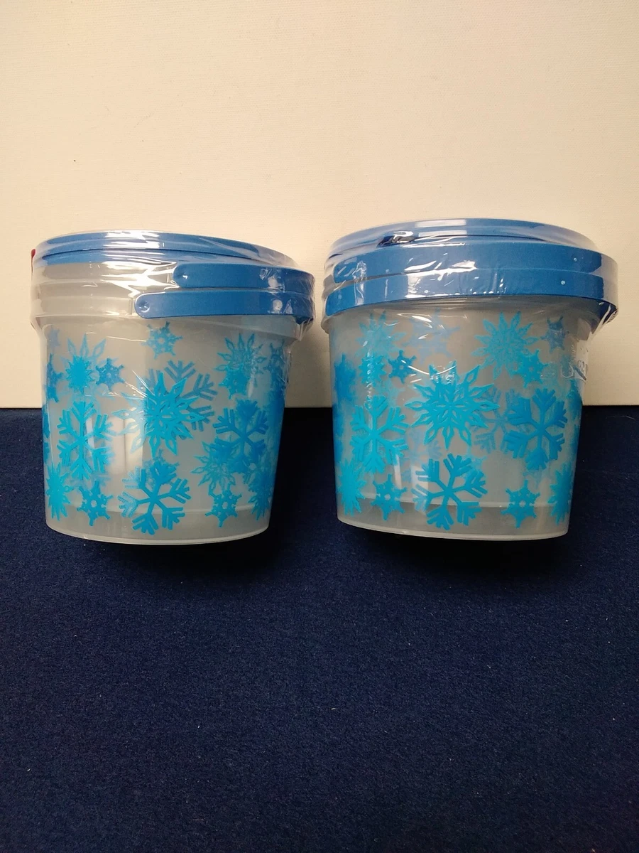 Plastic sale christmas buckets