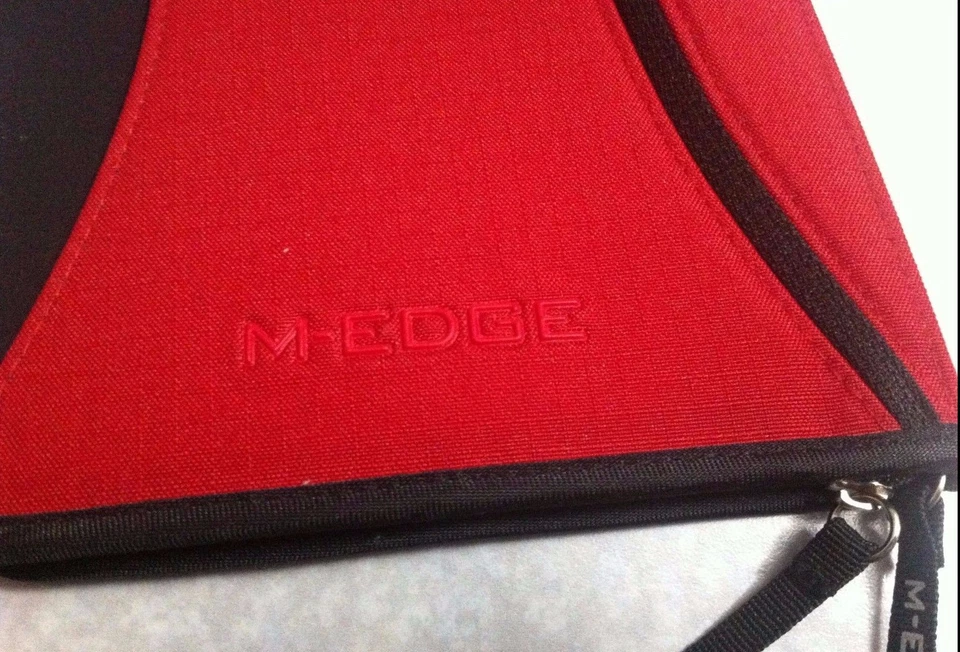 M-EDGE Flip Book Folio Case Folio for Apple iPad Mini Red - Image 4 of 4