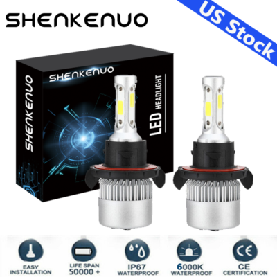 H13 LED Headlght H-Lo For Ford F150 2004-2014 F-250 F-350 Super Duty 2005-2020 623617963218 | EBay