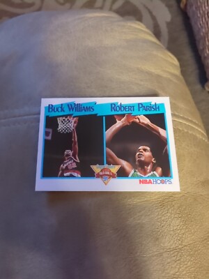 Buck Williams & Robert Parish - 1991-92 NBA Hoops #313 - Leaders Basketball Card