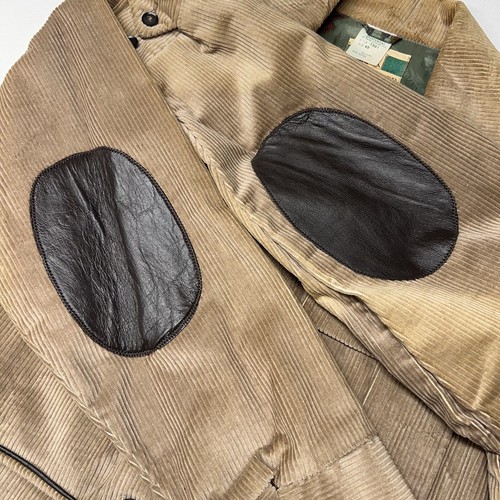 De Colección Chaqueta Abrigo Ganador del Juego Para Hombres 40 Pana Forrada Pájaro Caza Tostado Ropa Deportiva - Imagen 5 de 20