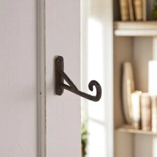 Mini Cast Iron Wall Hook Wall Door Hanger Holder Storage Organizer Hooks