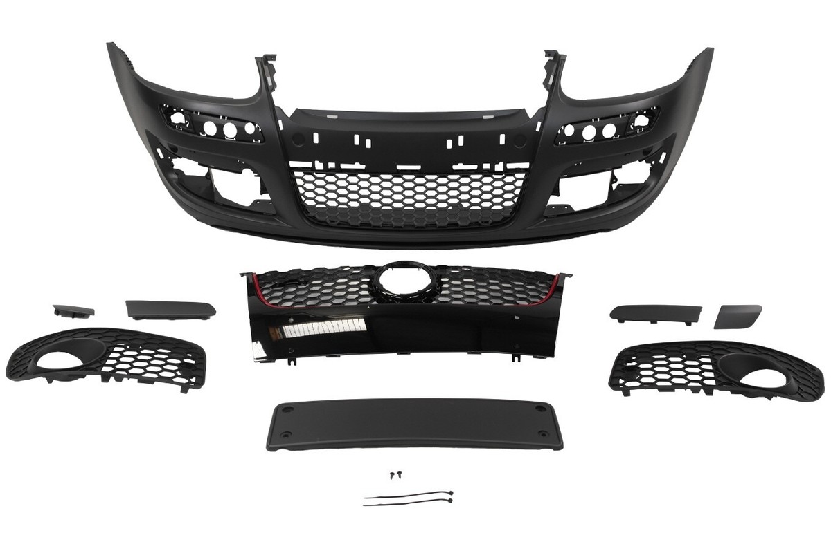 For 06-09 VW MK5 Golf Jetta Rabbit, GTI Style Front Bumper w