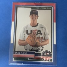 2023 Panini USA Baseball Stars & Stripes Red Whit Blue  Chase Bentley