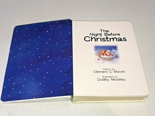 The Night Before Christmas By Clement C Moore Hardback - Picture 5 of 12