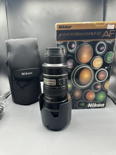 Nikon Nikkor AF-S 70-200mm f2.8 ED VR IF Lens AF-S. N