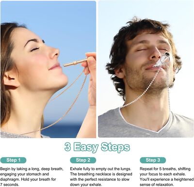 best breathing necklace to quit vaping Breathing Necklace with Resticted Air Flow main image 0